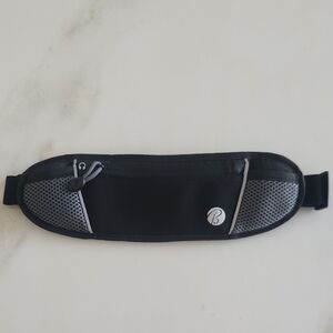 Black and Gray Belt Bag